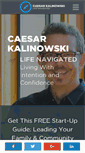 Mobile Screenshot of caesarkalinowski.com